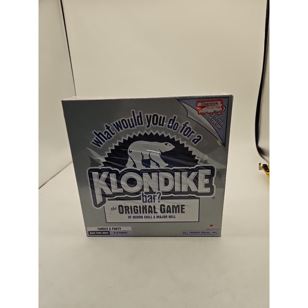 What‎ Would You do For a Klondike Bar? Game New In Box Sealed